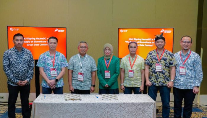 PGN Pasok Biomethane ke Green Data Center Singapura, Targetkan NZE 2060.