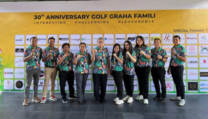 Golf Graha Famili Rayakan 30 Tahun dengan Summer Fest Golf Tournament Bertabur Hadiah Miliaran Rupiah