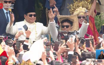 Joget Bareng di Istana, Presiden Prabowo Semarakkan HUT ke-80 RI