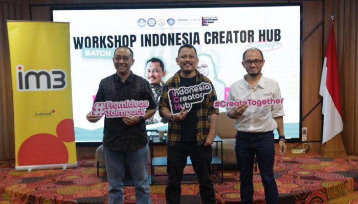 Dukung Generasi Muda Jadi Kreator Konten, Indosat Ooredoo Hutchison Hadirkan Indonesia Creator Hub di Surabaya