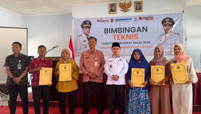 Perkuat Daya Saing Produk Lokal, Mojokerto Gratiskan Sertifikasi Halal untuk IKM
