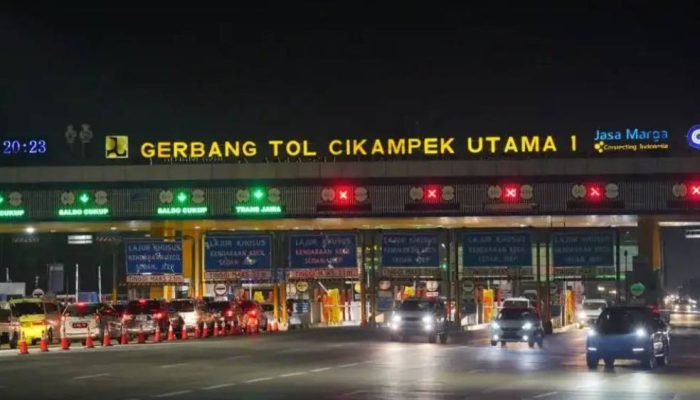 Diskon Tarif Tol Kembali Diberlakukan di Periode Nataru 2026