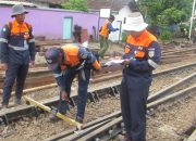 Benahi Jalur Kereta di Delapan Titik, KAI Daop 9 Siap Layani Penumpang Nataru