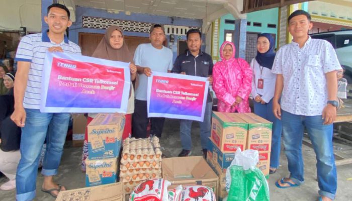 Aceh, Sumut, Sumbar Terdampak Bencana: Telkomsel Pastikan Bantuan Sosial dan Pemulihan Jaringan Berjalan Intensif