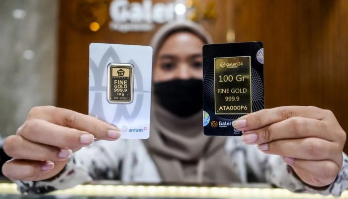 Harga Emas Galeri24 Pegadaian Stabil di Tengah Dinamika Pasar Global