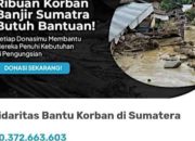 Bantu Korban Banjir, Donasi Ferry Irwandi Capai Rp10,3 Miliar