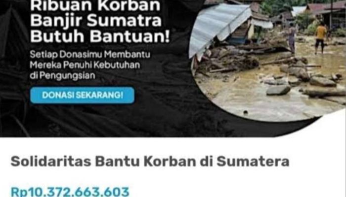 Bantu Korban Banjir, Donasi Ferry Irwandi Capai Rp10,3 Miliar