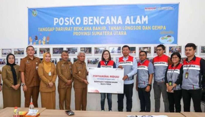 Pertagas Salurkan Bantuan Kemanusiaan untuk Korban Banjir di Sumatra