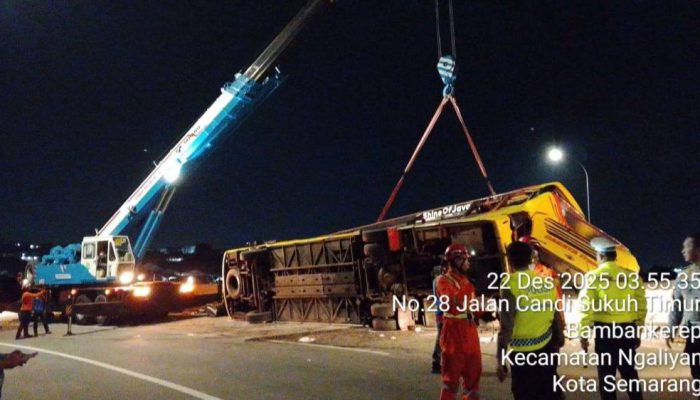 Kronologi Kecelakaan Maut Bus Cahaya Trans di Krapyak, 16 Penumpang Tewas
