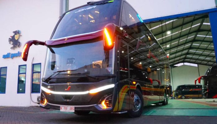 Bus Double Decker 19 Seater Pertama di Indonesia, Juragan 99 Trans Siap Layani AKAP Premium