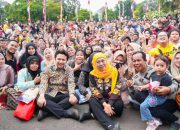 Ribuan Warga Padati Grahadi Sambut Juara D’Academy 7 Valen