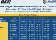 Penyesuaian Tarif Tol Ngawi–Kertosono Mulai Berlaku 5 Januari 2026