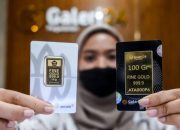 Harga Emas Antam Melonjak Rp27.000 Awal Pekan Ini