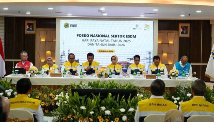 Posko Nasional ESDM Resmi Ditutup, Pasokan Energi Nataru 2025–2026 Aman