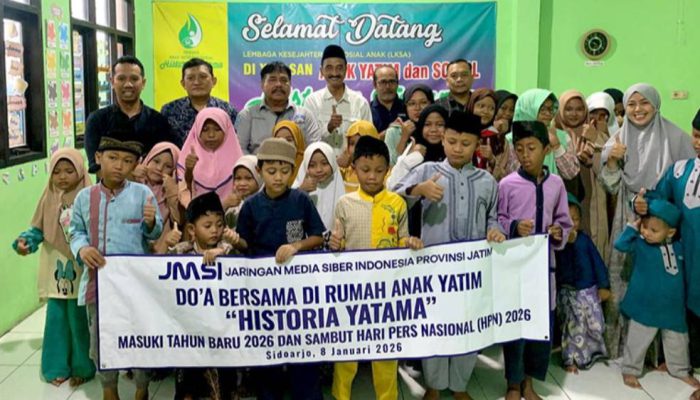 Sambut HPN 2026, JMSI Jatim Gelar Doa Bersama di Rumah Anak Yatim Sidoarjo