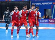 Menang Meyakinkan 5-0, Timnas Futsal Indonesia Duduki Puncak Grup