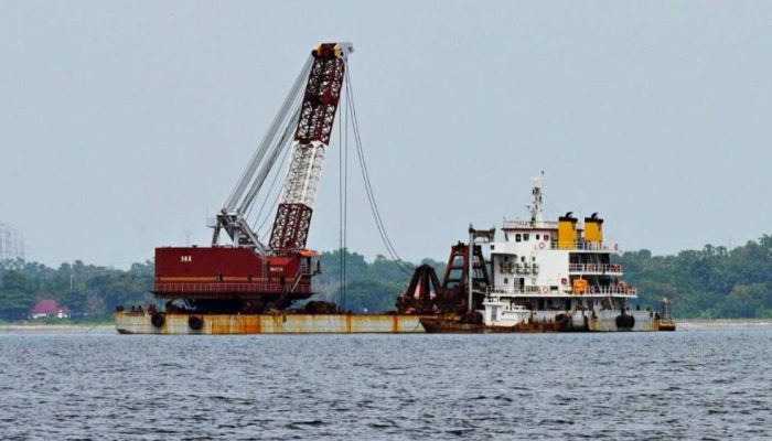 Operasi Pengangkatan Bangkai KMP Tunu Pratama Jaya Resmi Dimulai