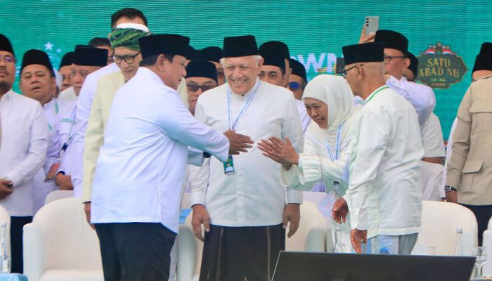 Presiden Prabowo Apresiasi Peran NU saat Hadiri Mujahadah Kubro Satu Abad