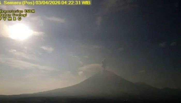 Status Siaga, Aktivitas Gunung Semeru Terus Berfluktuasi