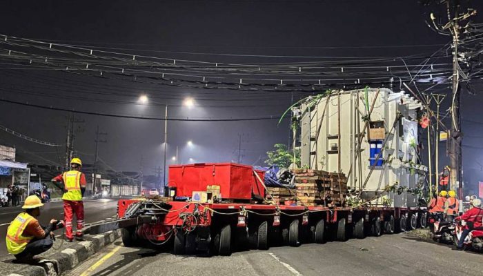 PLN Datangkan 6 Trafo Raksasa, Proyek GISTET 500 kV Waru Kian Ngebut