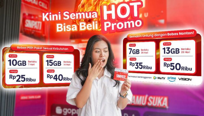 Telkomsel Luncurkan Paket Hot Promo, Internet Lebih Terjangkau untuk Pelanggan SIMPATI