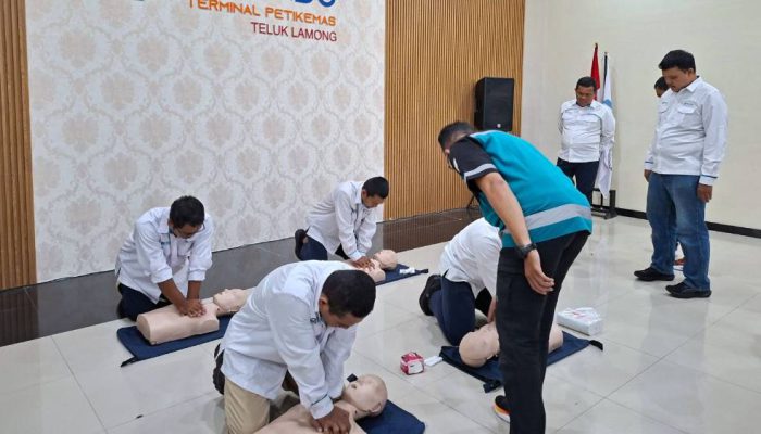Perkuat Budaya K3, PT Terminal Teluk Lamong Gelar Pelatihan Sertifikasi P3K