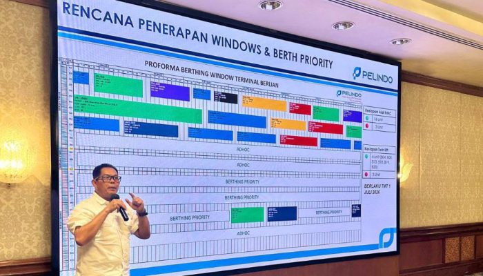 TTL Perkuat Layanan TPK Berlian Lewat Berthing Window dan Berthing Priority