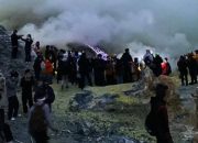 BKSDA Banyuwangi Pasang Panic Button di Bibir Kawah Ijen untuk Tingkatkan Keamanan