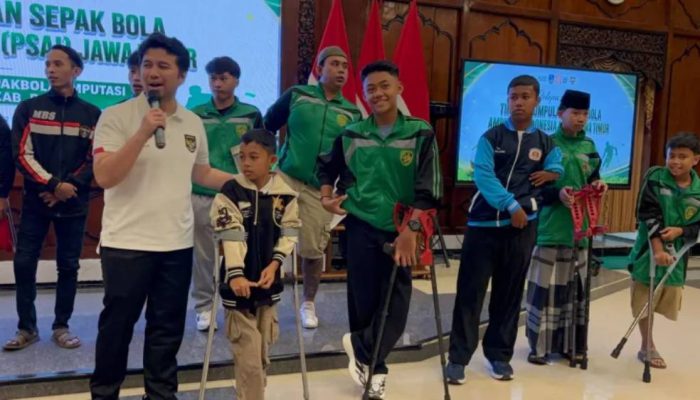 Emil Dardak: Atlet Sepak Bola Amputasi Jatim Adalah Inspirasi Prestasi dan Semangat Juang