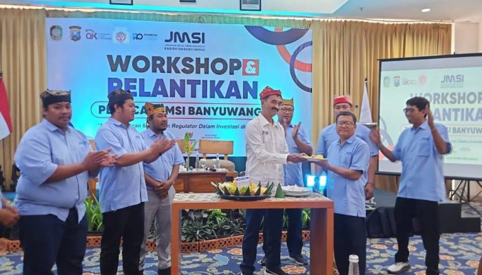 Pengukuhan JMSI Banyuwangi 2025-2030, Perkuat Peran Media Profesional Dukung Pembangunan Daerah