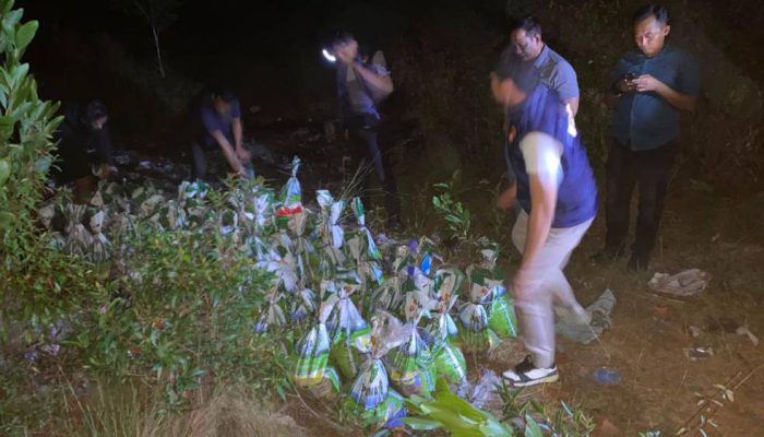 Momentum HUT RI, Tim Gabungan Polda Babel Sita 1,6 Ton Timah Ilegal