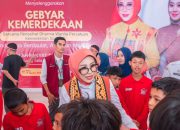 Gebyar Kemerdekaan di SRT 3 Lampung, Fatma Ajak 401 Siswa Isi Kemerdekaan dengan Belajar