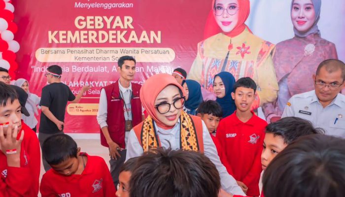 Gebyar Kemerdekaan di SRT 3 Lampung, Fatma Ajak 401 Siswa Isi Kemerdekaan dengan Belajar