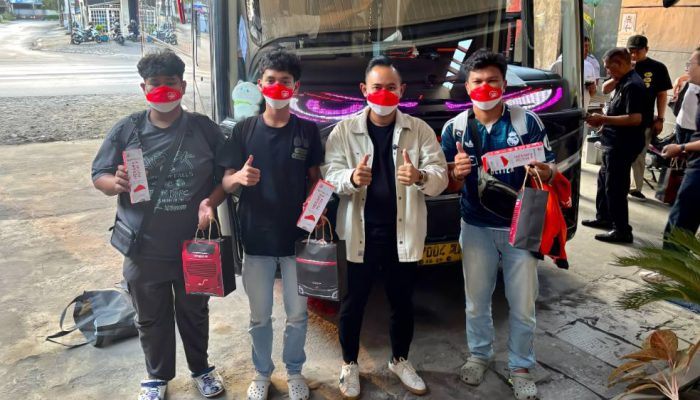 J99 Corp Respon Cepat Dampak Abu Vulkanik Anak Krakatau, Tambah Bus AKAP dan Bagikan 500 Ribu Masker