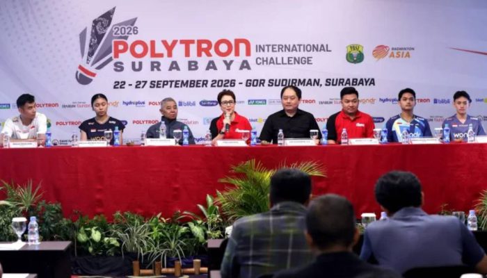 Bulutangkis Internasional Hadir di Surabaya, 279 Atlet dari 14 Negara Siap Bertanding