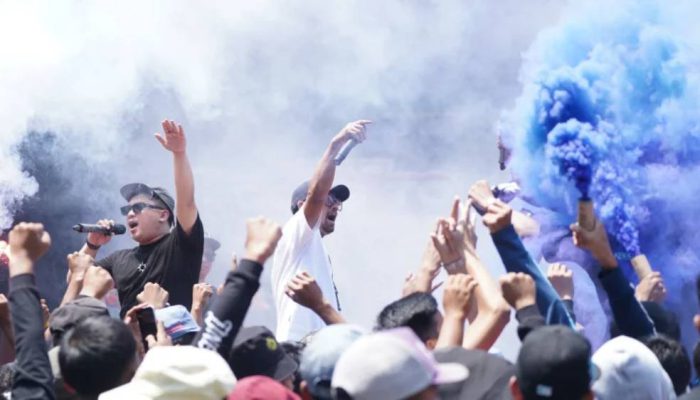 Arema FC Goes to School Sasar 1.500 Pelajar SMK Turen, Ini Pesan untuk Aremania Muda
