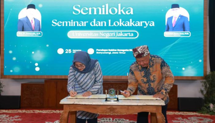 Pemkab Banyuwangi dan UNJ Perkuat Kerja Sama Pendidikan serta Pengembangan SDM