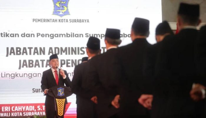 Eri Cahyadi Bongkar Alasan Pergantian 13 Kepala Dinas di Surabaya