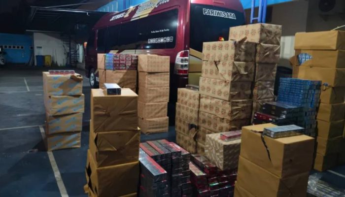 Bea Cukai Malang Ungkap Pengangkutan Rokok Ilegal, Potensi Kerugian Negara Rp1,11 Miliar